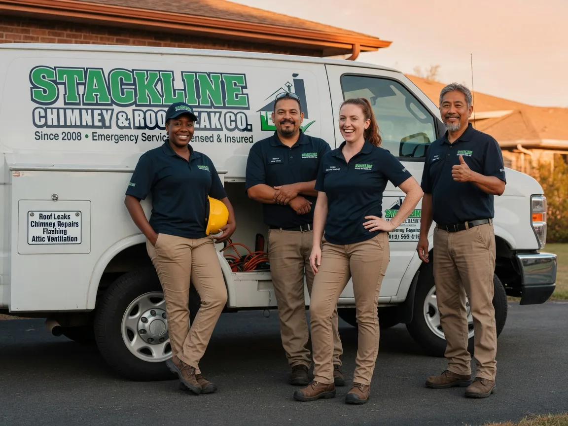 Chimney flashing repair company in Humboldt, SD